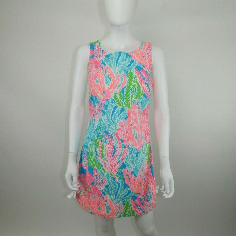 Lilly Pulitzer Delia Let's Cha Cha Sheath Dress